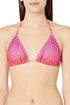 Luli Fama Sunset Angel Braided Triangle Top